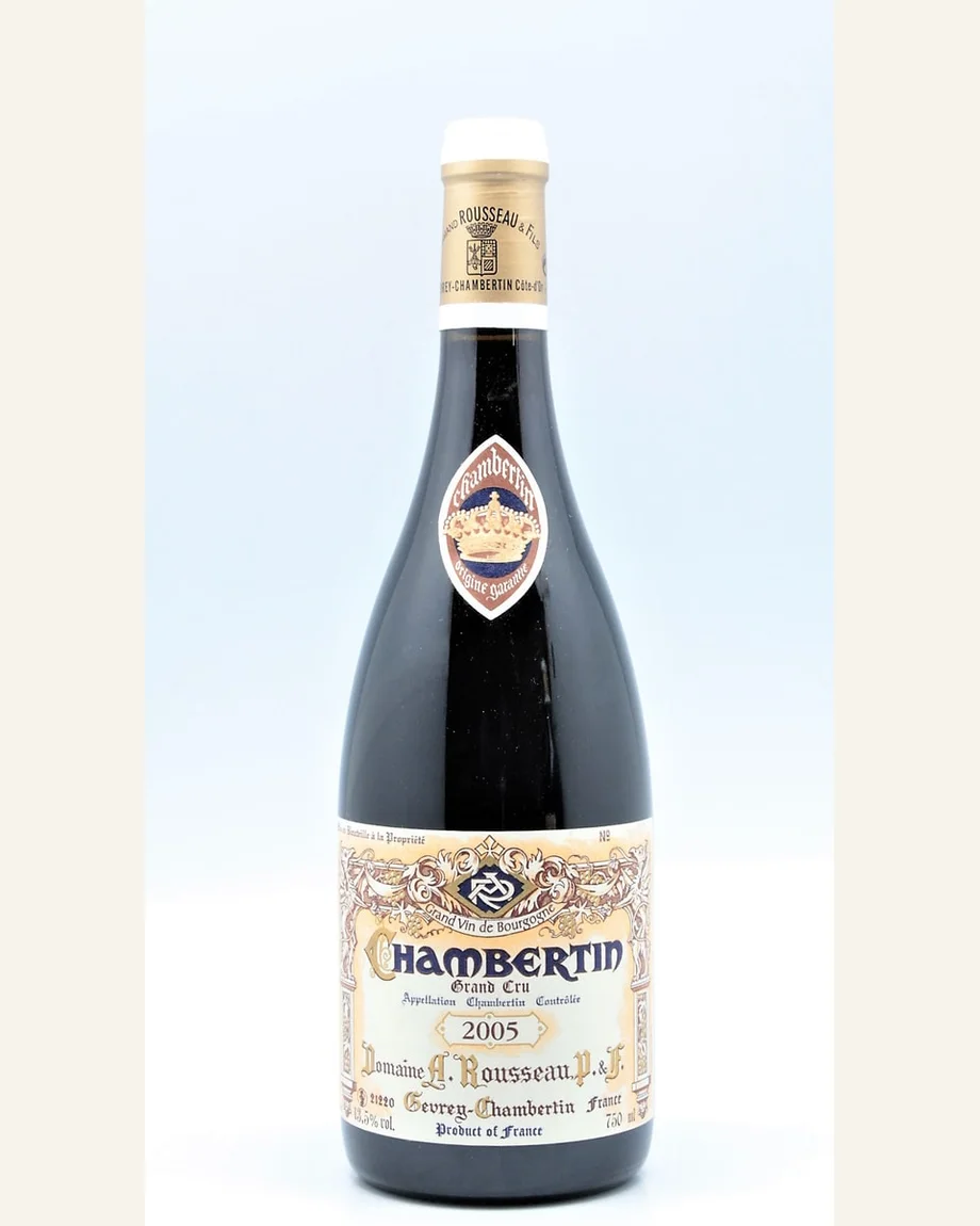Armand Rousseau Mazis Chambertin玛兹香贝丹特级田酒标与酒瓶图片