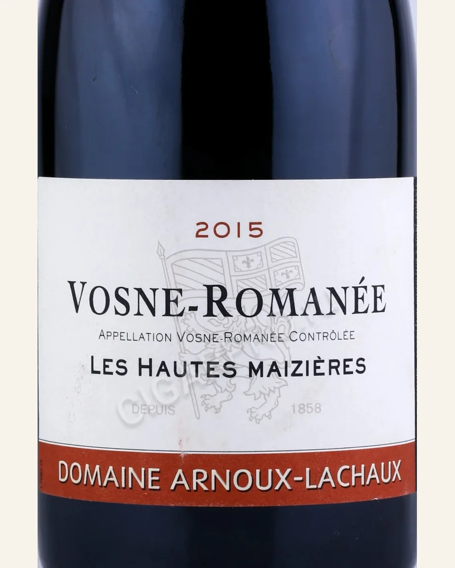 Arnoux Vosne Romanee Les Haut Maizieres沃恩罗曼尼上麦泽村级酒标与酒瓶图片