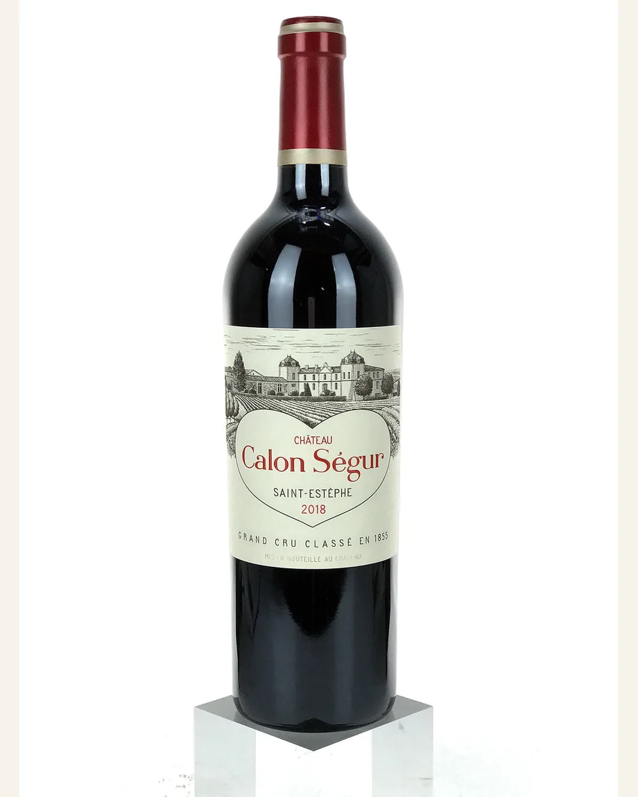 Château Calon-Ségur 凯隆世家酒庄正牌干红酒标与酒瓶图片