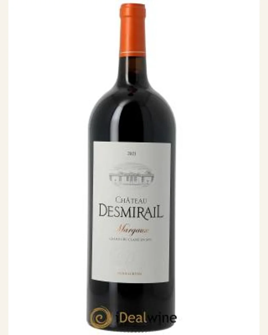 Château Desmirail 狄士美酒庄正牌干红酒标与酒瓶图片