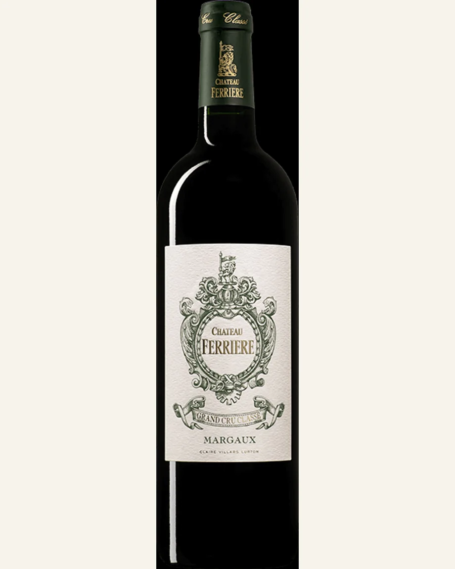 Château Ferrière 费里埃酒庄正牌干红酒标与酒瓶图片