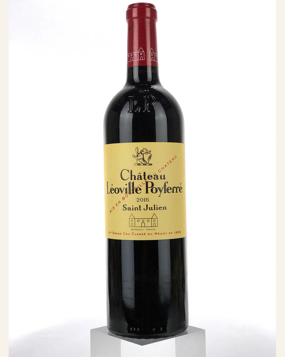 Château Léoville-Poyferré 乐夫波菲酒庄正牌干红酒标与酒瓶图片