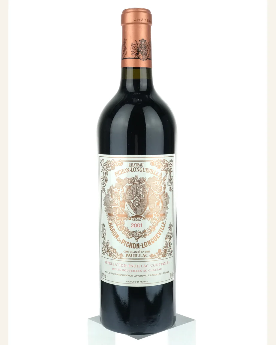 Château Pichon Longueville Baron 碧尚男爵酒庄正牌干红酒标与酒瓶图片
