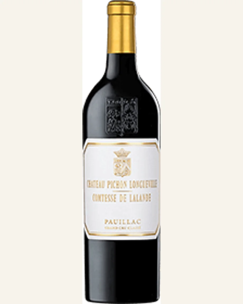 Château Pichon Longueville Comtesse de Lalande 碧尚女爵酒庄正牌干红酒标与酒瓶图片