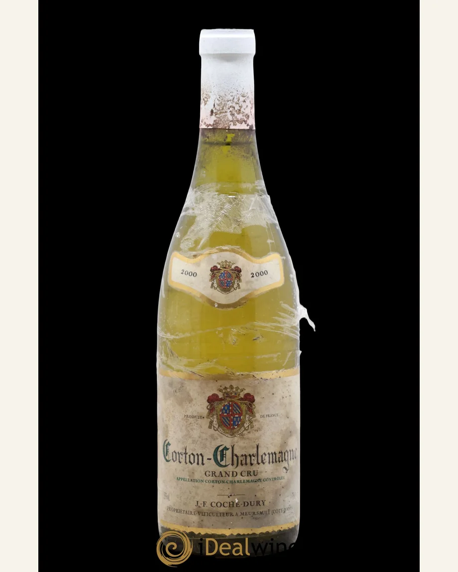 Coche Dury Corton - Charlemagne / 科齐科通查理曼特级园酒标与酒瓶图片