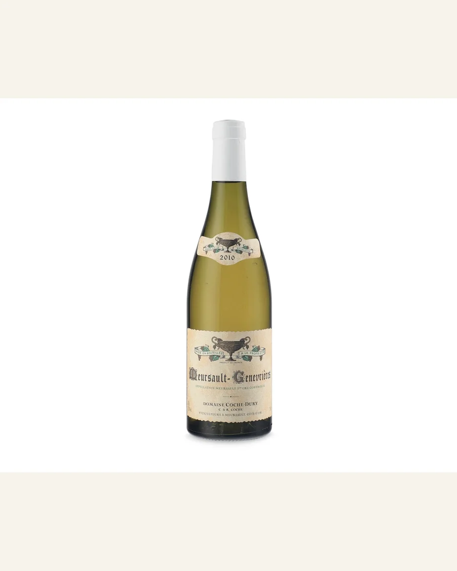 Coche Dury Meursault Genevrieres / 科齐默尔索热纳维耶一级园酒标与酒瓶图片