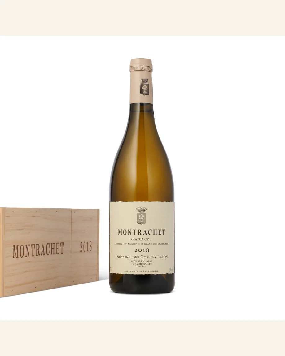 Domaine des Comtes Lafon - Montrachet Grand Cru 拉芳梦哈谢特级园酒标与酒瓶图片