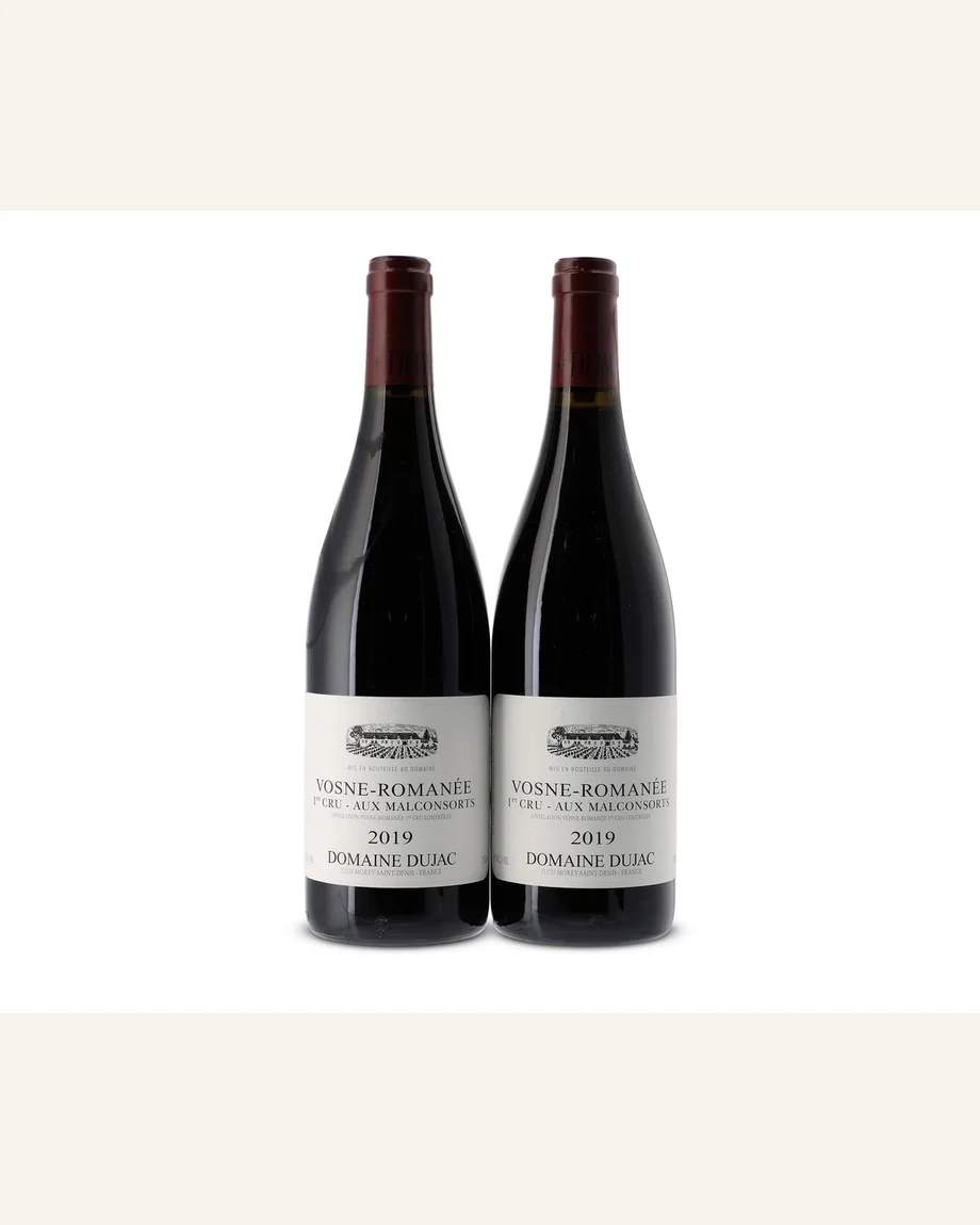 Dujac Vosne Romanee Aux Malconsorts沃恩罗曼尼玛康索一级田酒标与酒瓶图片