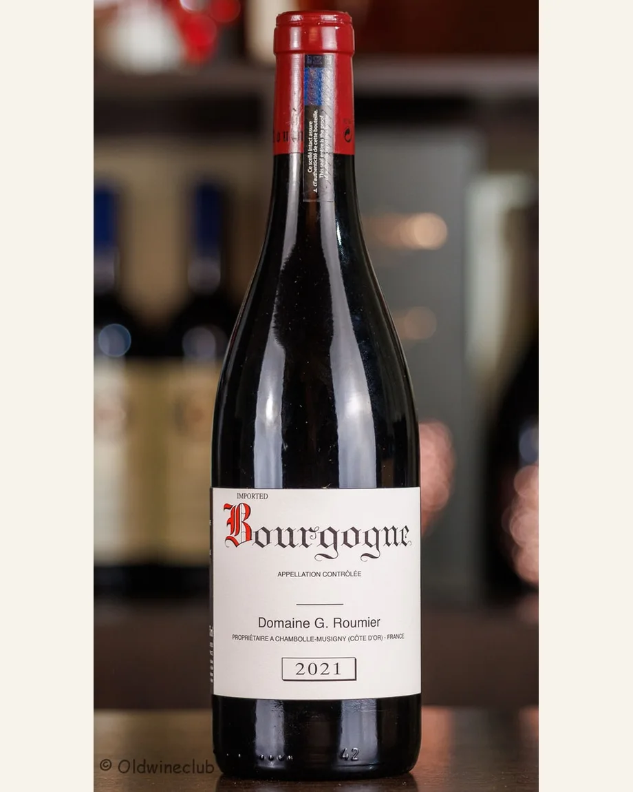 Georges Roumier Bourgogne Rouge大区红酒标与酒瓶图片