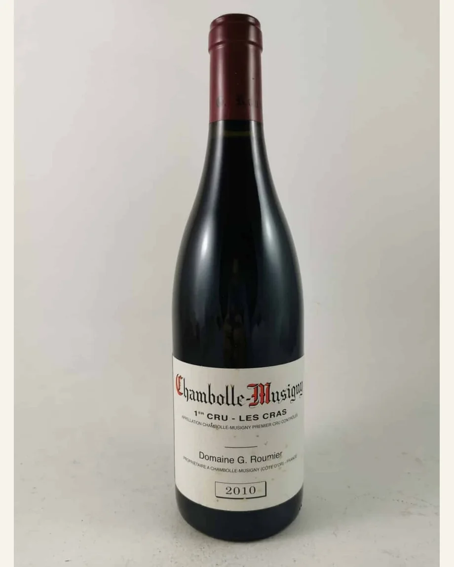 Georges Roumier Chambolle Musigny Les Cras香波慕西尼克拉一级园酒标与酒瓶图片