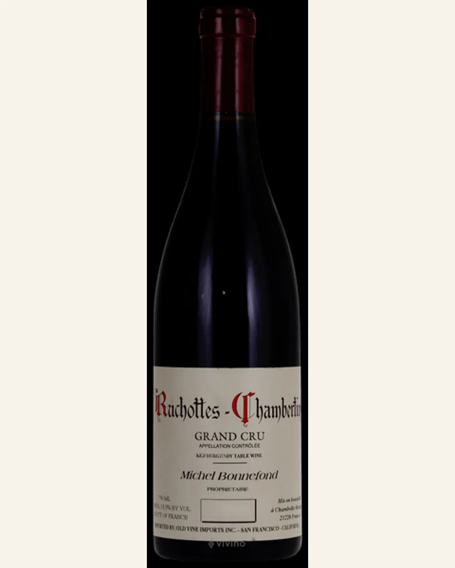 Georges Roumier Michel Bonnefond Ruchottes Chambertin卢米与米歇尔邦尼丰联合酿造特级田酒标与酒瓶图片