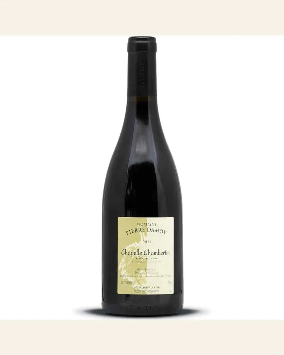 Pierre Damoy Chapelle Chambertin教堂香贝丹酒标与酒瓶图片