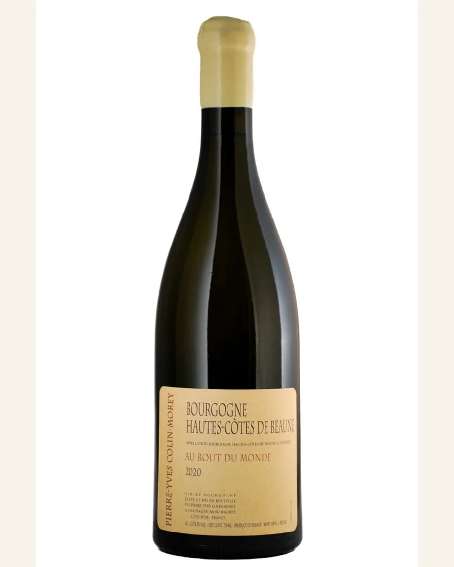 Pierre Yves Colin Morey Bourgogne Blanc大区白酒标与酒瓶图片