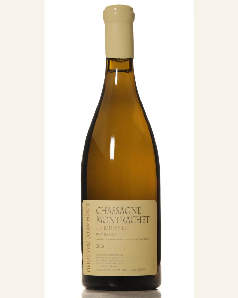 Pierre Yves Colin Morey Chevalier Montrachet酒标与酒瓶图片