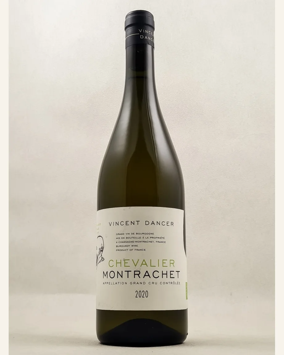 Vincent Dancer Chevalier Montrachet骑士蒙哈谢酒标与酒瓶图片